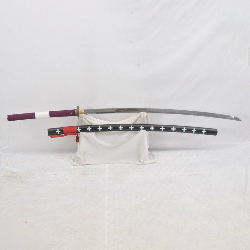 Trafalgar Law One Piece Kikoku Sword Hand Forged 1060 High Carbon Steel Blade Nodachi