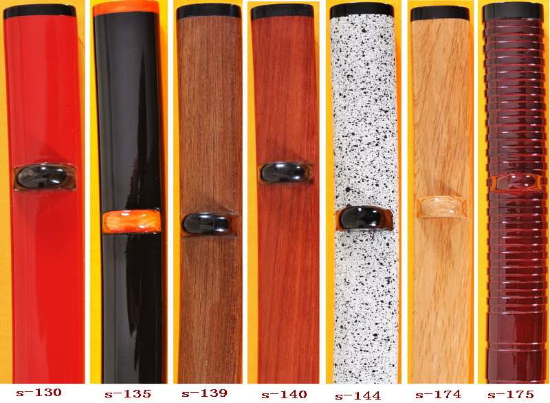 Hard Wood Saya Scabbard for Japanese Samurai Swords Katana, Wakizashi, & Tanto