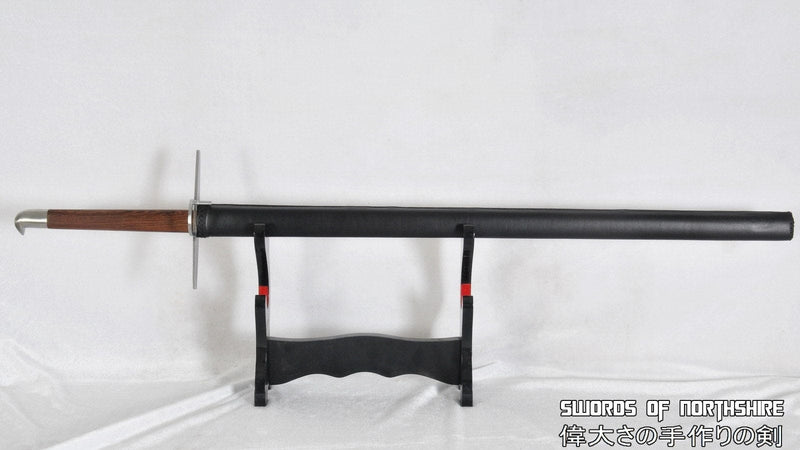Messer Bastard Sword Katana Hybrid Straight Blade German 1095 High Carbon Steel Longsword