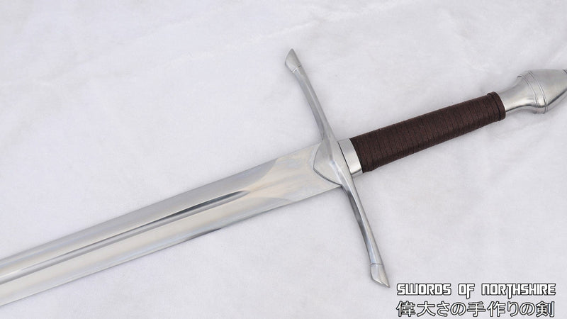 Lord of the Rings Strider's Ranger Sword Hand Forged 1095 Steel European 28" Straight Blade Broadsword