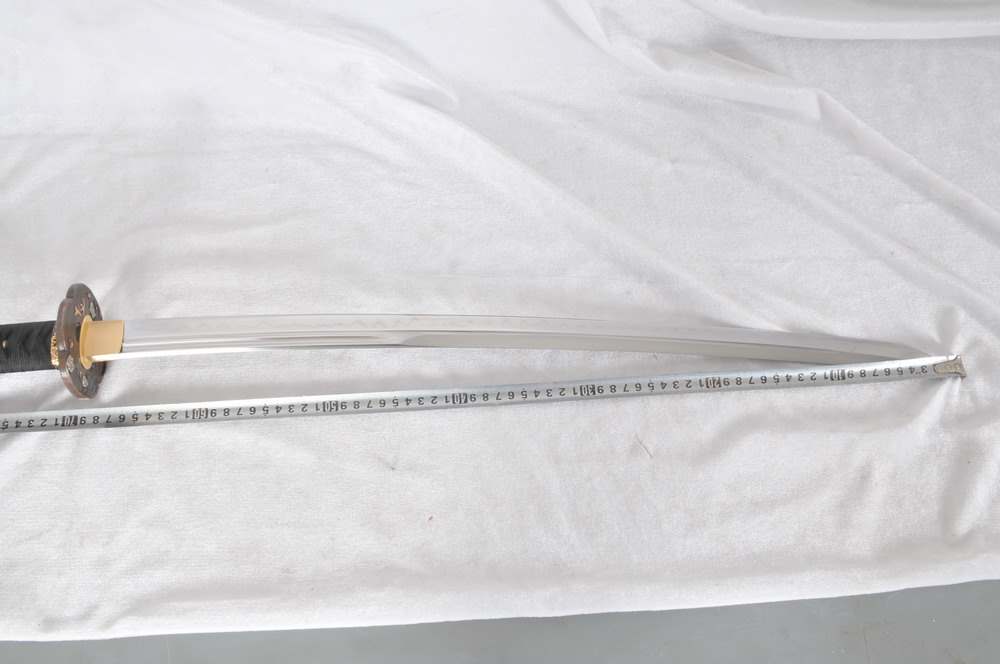 Left-Handed Katana 1095 High Carbon Steel Clay Tempered Unokubi