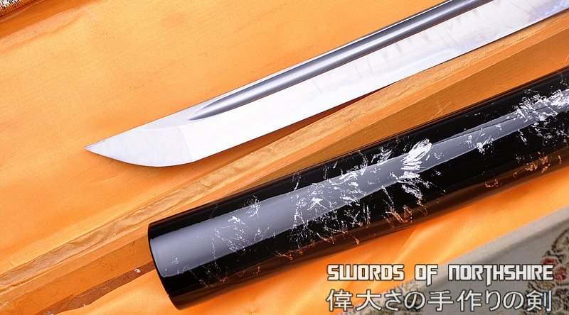 Hand Forged 1060 High Carbon Steel Blade Martial Arts Iaito Golden Dragon Katana