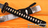 Hand Forged 1060 High Carbon Steel Black Blade Samurai Katana Sword