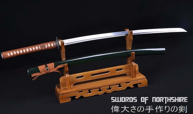 Hand Forged 1060 High Carbon Steel Blade Full Tang Samurai Katana Sword