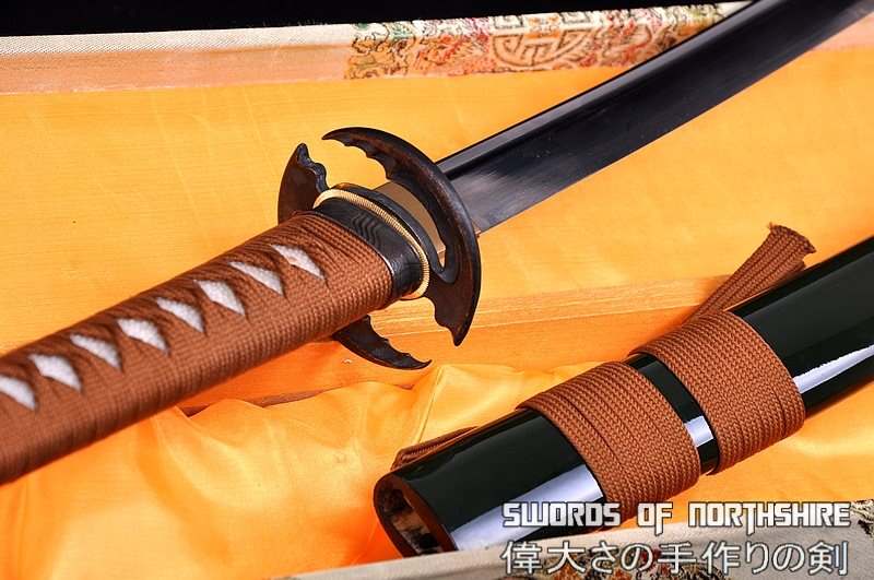 Hand Forged 1060 High Carbon Steel Blade Full Tang Samurai Katana Sword