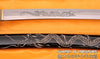 Hand Forged Folded Damascus Steel Clay Tempered Samurai Katana Dragon Sword