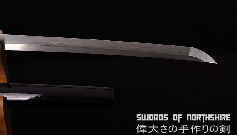 Hand Forged Folded Damascus Steel Clay Tempered Samurai Katana Dragon Sword