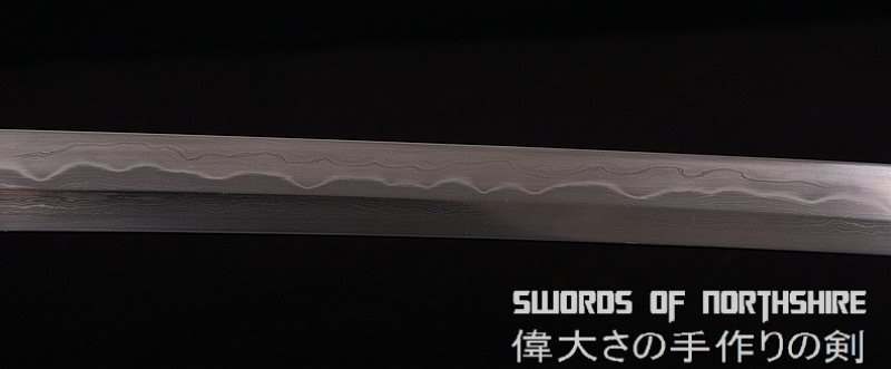 Hand Forged Folded Damascus Steel Clay Tempered Samurai Katana Dragon Sword