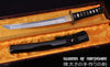 Hand Forged 1060 High Carbon Steel Blade Knife Full Tang Samurai Tanto Sword