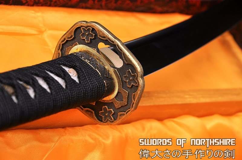 Hand Forged 1060 High Carbon Steel Blade Knife Full Tang Samurai Tanto Sword