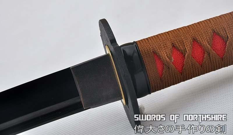Hand Forged 1060 High Carbon Black Steel Blade Full Tang