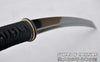 Hand Forged 1060 High Carbon Black Steel Blade Full Tang Tactical Samurai Wakizashi Sword