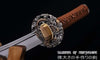 Hand Forged 1095 High Carbon Steel Kiriha-Zukuri Clay Tempered Samurai Katana Sword