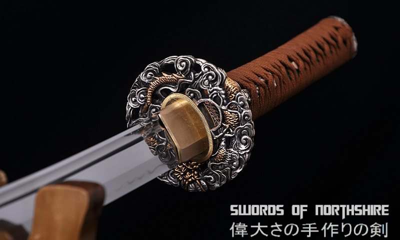 Hand Forged 1095 High Carbon Steel Kiriha-Zukuri Clay Tempered Samurai Katana Sword