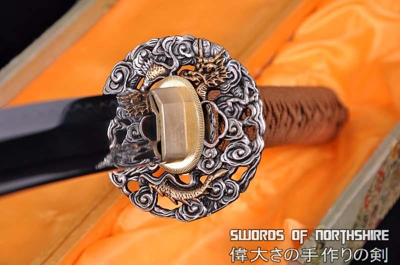 Hand Forged 1095 High Carbon Steel Kiriha-Zukuri Clay Tempered Samurai Katana Sword