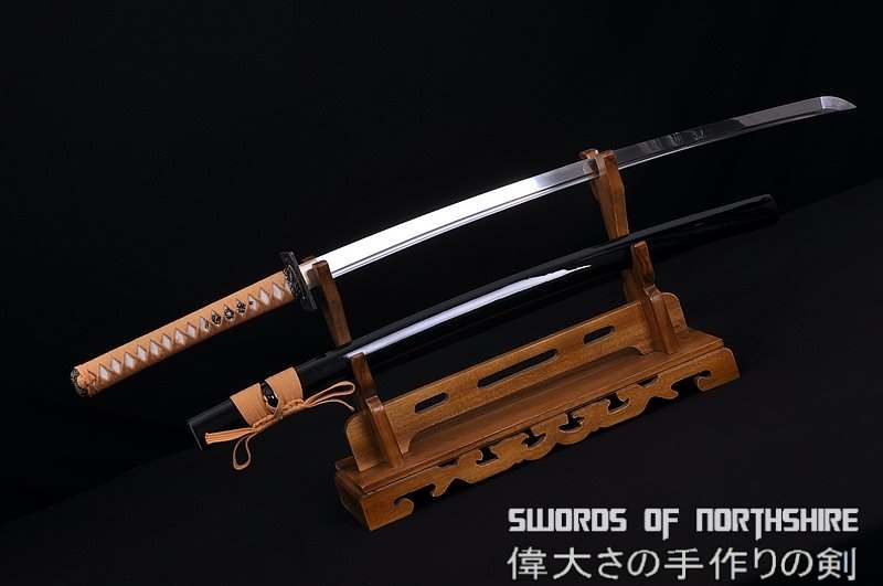 Hand Forged 1060 High Carbon Steel Blade Iaido Kendo Wave Samurai Katana Iaito Sword