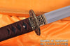 Hand Forged Folded Damascus Steel Clay Tempered Dragon Katana Sword