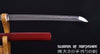 Hand Forged Folded Damascus Steel Clay Tempered Samurai Katana Eagle Sword