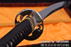 Hand Forged Folded Damascus Steel Clay Tempered Samurai Katana Eagle Sword