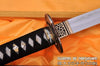 Hand Forged Folded Damascus Steel Clay Tempered Samurai Katana Eagle Sword