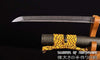 Hand Forged Folded Damascus Steel Clay Tempered Blade Floral Samurai Katana Sword