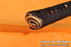 Hand Forged Folded Damascus Steel Clay Tempered Snake & Monkey Samurai Katana Sword
