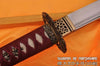 Hand Forged Folded Damascus Steel Clay Tempered Blood Dragon Katana Samurai Sword