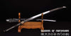Hand Forged 1095 High Carbon Steel Clay Tempered Dragon Samurai Katana Sword