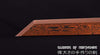 Hand Forged Black and Red Folded Damascus Steel Kiriha-Zukuri Samurai Ninja Sword