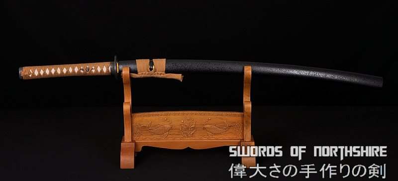 Hand Forged 1060 High Carbon Steel Blade Full Tang Samurai Warrior Katana Sword