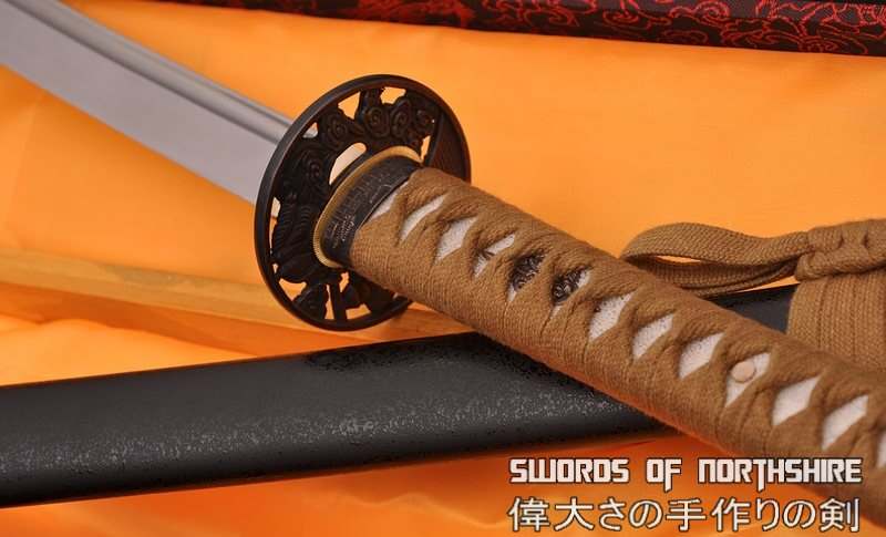 Hand Forged 1060 High Carbon Steel Blade Full Tang Samurai Warrior Katana Sword