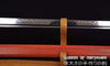 Zatoichi the Blind Swordsman Hand Forged Clay Tempered 1095 Samurai Ninja Shirasaya Sword