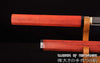 Zatoichi the Blind Swordsman Hand Forged Clay Tempered 1095 Samurai Ninja Shirasaya Sword