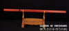 Zatoichi the Blind Swordsman Hand Forged Clay Tempered 1095 Samurai Ninja Shirasaya Sword