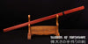 Zatoichi the Blind Swordsman Hand Forged Clay Tempered 1095 Samurai Ninja Shirasaya Sword