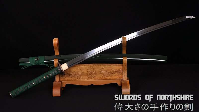 Hand Forged 1060 High Carbon Steel Blade Iaito Samurai Crane Katana Sword