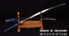 Clay Tempered T-10 High Speed Steel Blade Samurai Eagle Katana Sword w/ Hazuya Polish