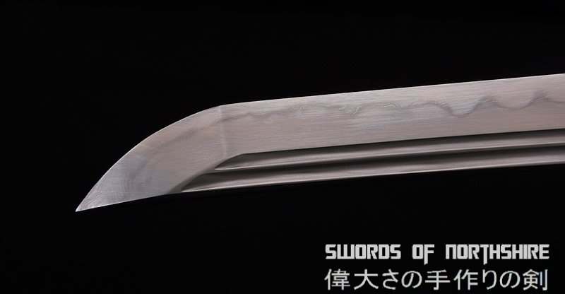 Hand Forged Folded Damascus Steel Clay Tempered Dragon Carving Samurai Katana Sword