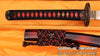 Deep 1.26" Sori Hand Forged 1095 High Carbon Steel Clay Tempered Samurai Katana Sword