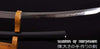 Deep 1.26" Sori Curve 1095 High Carbon Steel Clay Tempered Dragonfly Samurai Katana Sword