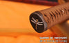 Deep 1.26" Sori Curve 1095 High Carbon Steel Clay Tempered Dragonfly Samurai Katana Sword