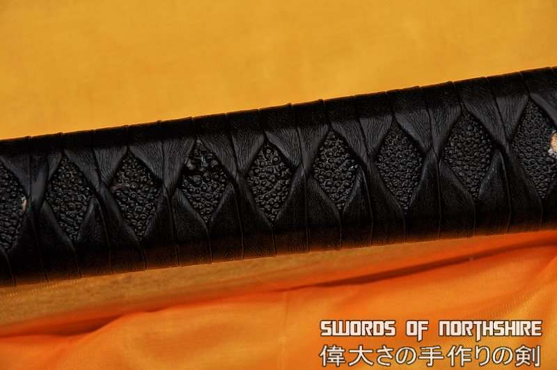 Hand Forged Ninjato 1060 High Carbon Black Steel Blade Full Tang Samurai Ninja Chokuto Sword