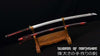 Hand Forged 1095 High Carbon Steel Blade Dragon Samurai Katana Sword