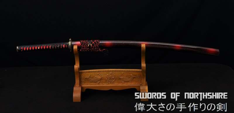 Hand Forged 1095 High Carbon Steel Blade Dragon Samurai Katana Sword