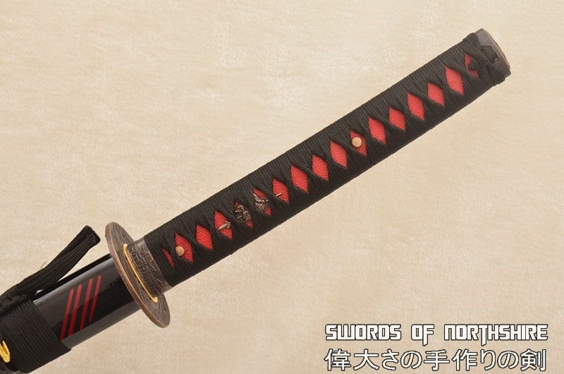 Blood Warrior Hand Forged 9260 Spring Steel Japanese Samurai Sword Battle Ready Katana