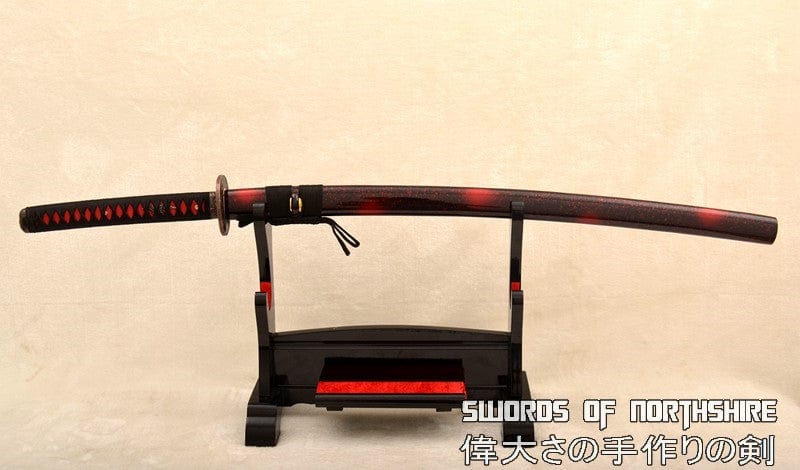 Rokurokubi Demon Hand Forged 9260 Spring Steel Samurai Sword