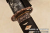 Hand Forged 9260 Spring Steel Japanese Samurai Sword Flexible & Strong Battle Ready Katana