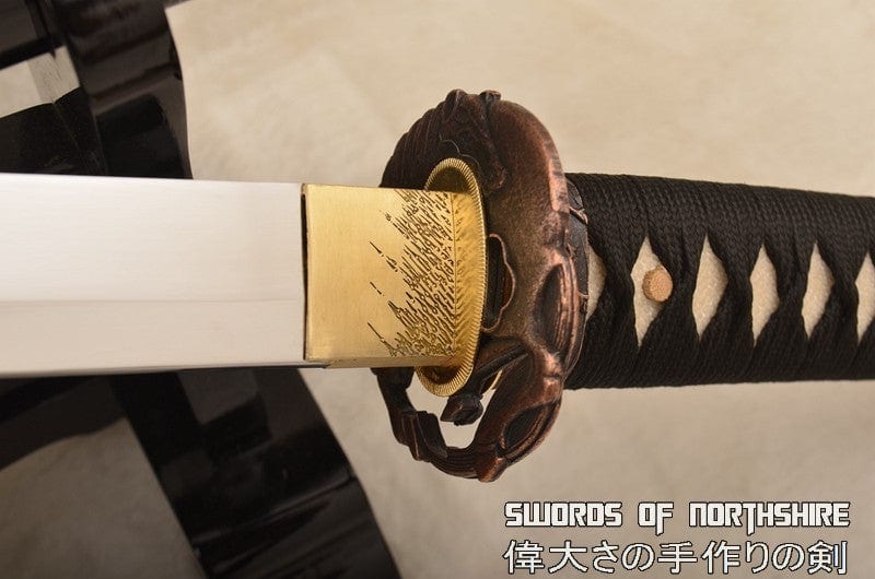 Hand Forged 9260 Spring Steel Japanese Samurai Sword Flexible & Strong Battle Ready Katana