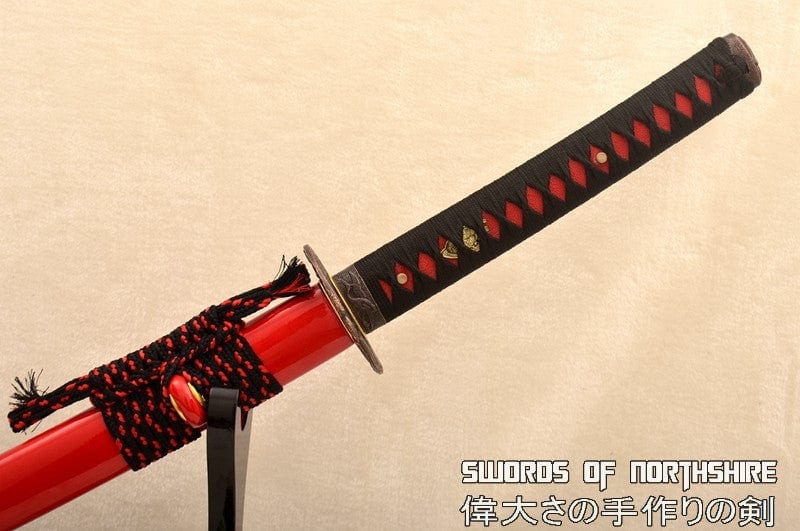 Eagle Tsuba Hand Forged 9260 Spring Steel Japanese Samurai Sword Battle Ready Katana