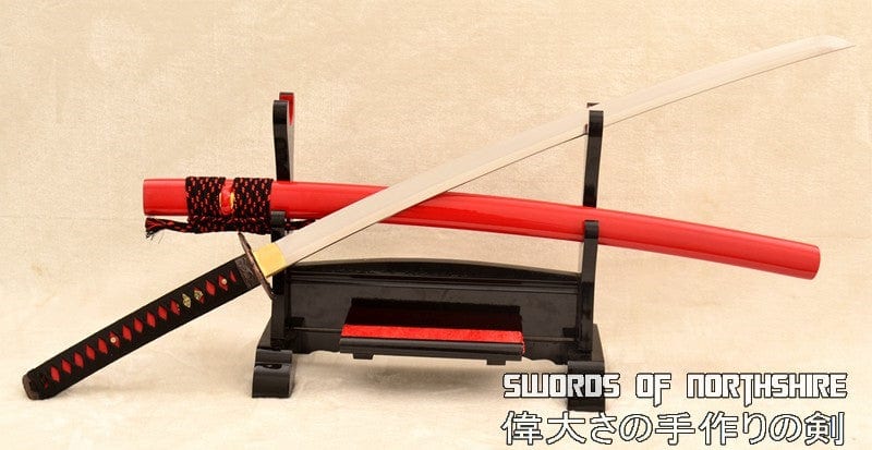 Eagle Tsuba Hand Forged 9260 Spring Steel Japanese Samurai Sword Battle Ready Katana